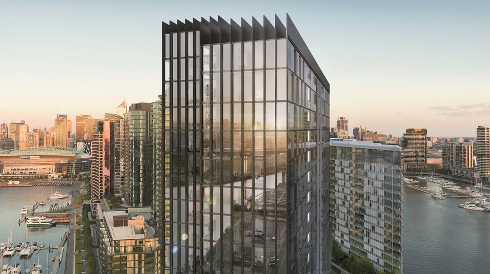 No. 1 Collins Wharf · Docklands building exterior