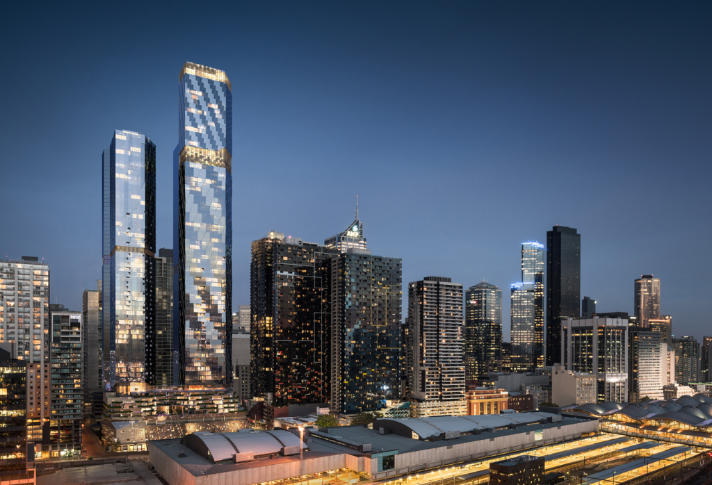West Side Place · Melbourne building exterior