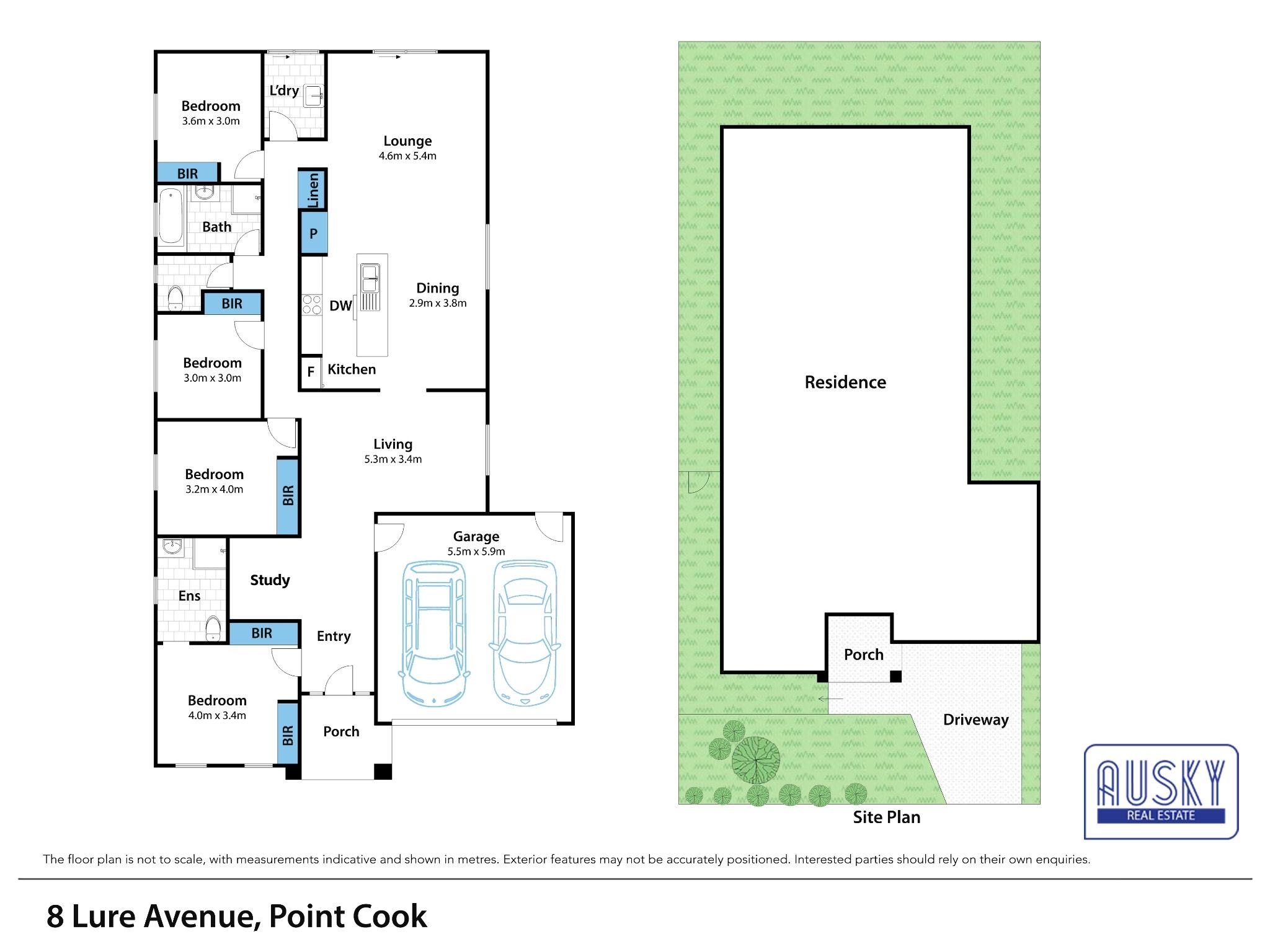 8 Lure Avenue, Point Cook VIC 3030 — Floor plan