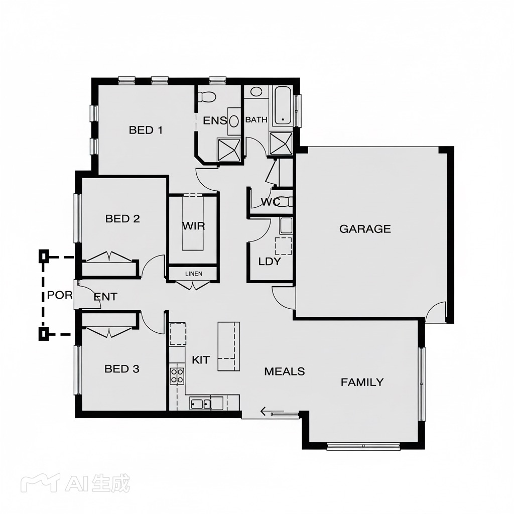 15 Addison Close, Officer VIC 3809 — Floor plan